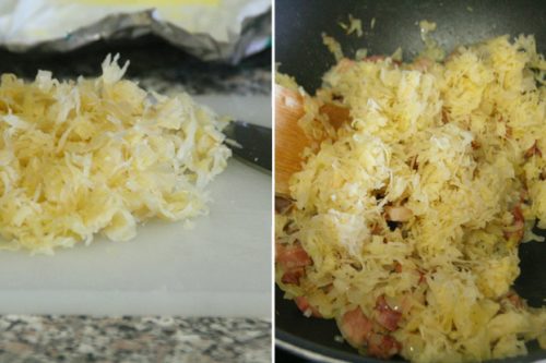 Speck-Kraut-Stangen mit Kräuterbutter – vanillakitchen