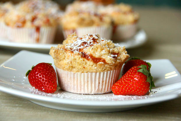Erdbeer Muffins — Rezepte Suchen