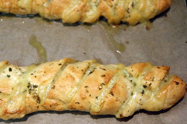 Käse-Knoblauch-Baguette – vanillakitchen