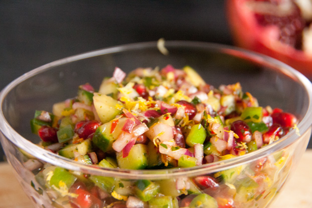 Granatapfel Salsa – vanillakitchen