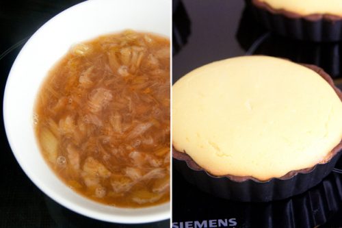 Ricotta Cheesecake mit Rhabarber Topping – vanillakitchen