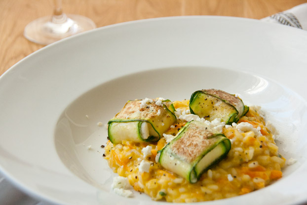 Mango Risotto mit Zander-Päckchen – vanillakitchen