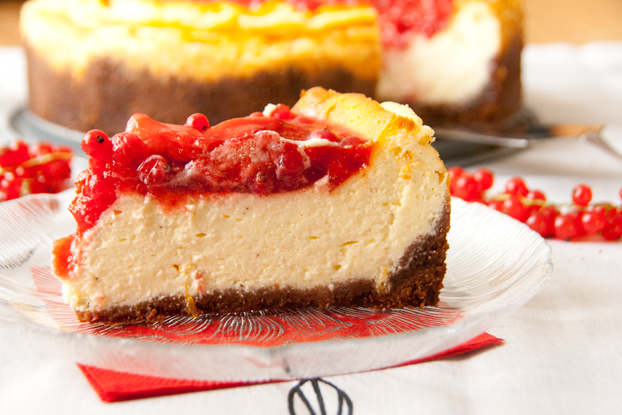 Mascarpone-Cheesecake mit Beerentopping – vanillakitchen