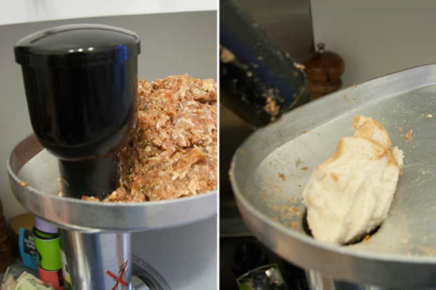 Rindsbratwurst auf Orangensalat – vanillakitchen