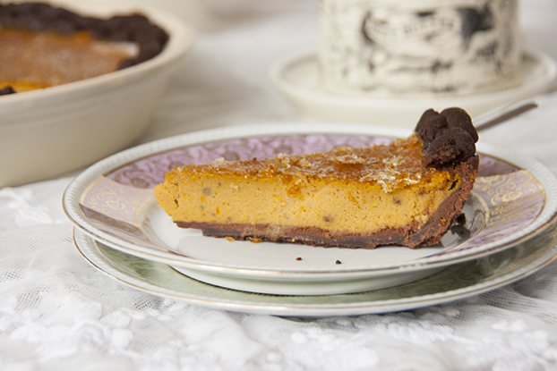 Creme Brulee Kurbistarte Vanillakitchen