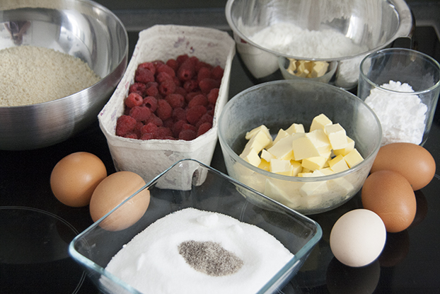 Himbeer-Mandelkuchen – vanillakitchen